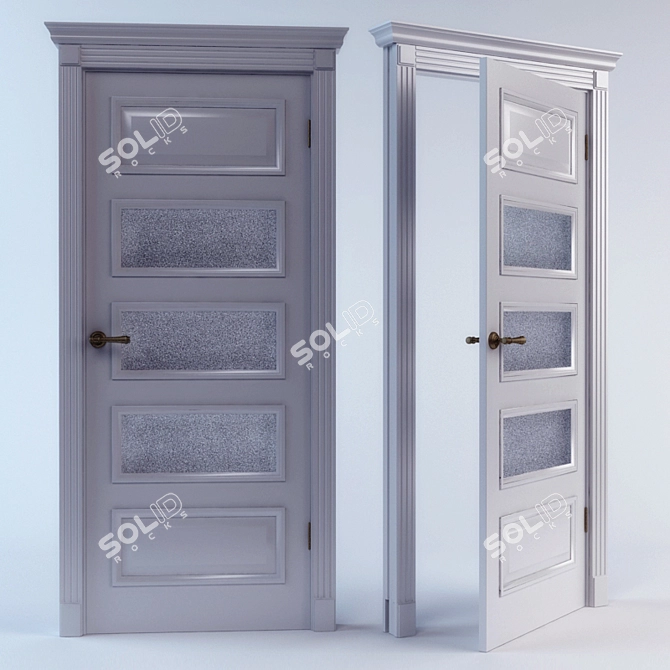 Dolce Porte Venezia: Animated Door 3D model image 1