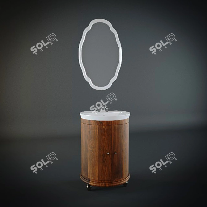 Title: Il Tempo Del Washbasin 3D model image 1