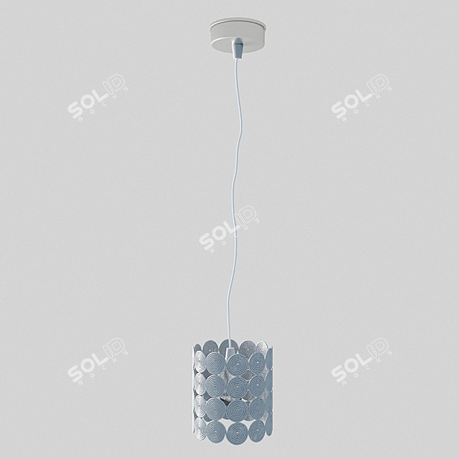 Elegant Sketch-Designed Lamp 3D model image 1