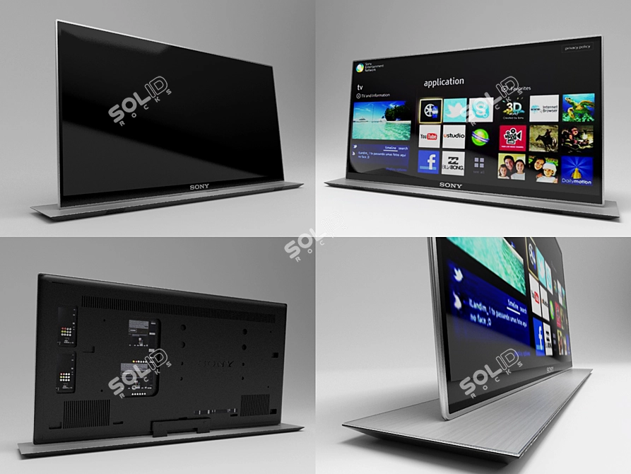 Sony 2012 TV Collection 3D model image 1