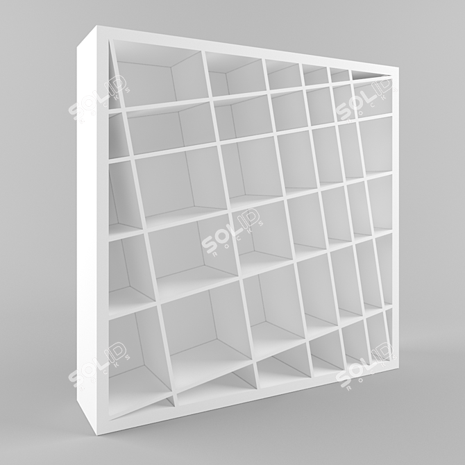 Giano K Bookshelf: Stylish and Functional 3D model image 1