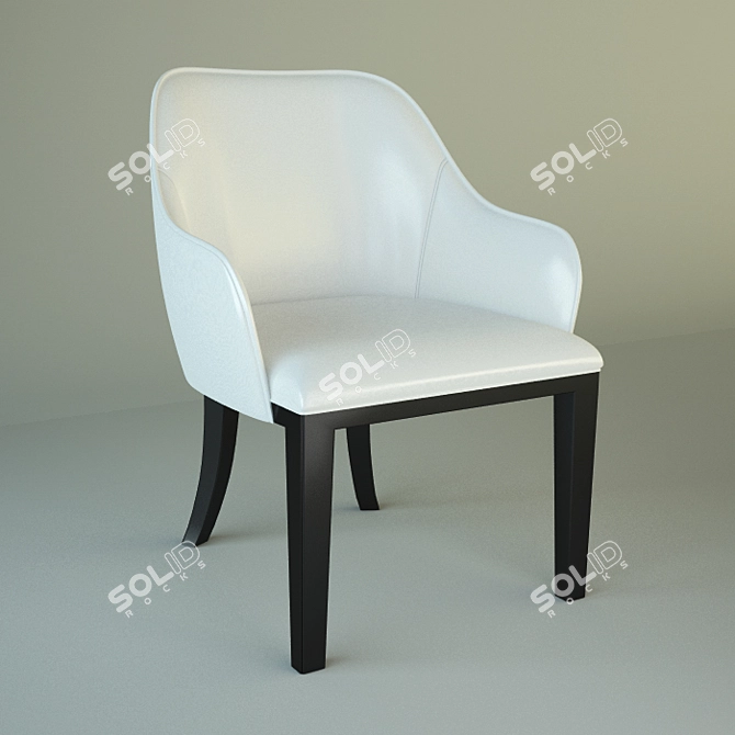 Baxter Dining Chair 3D model image 1