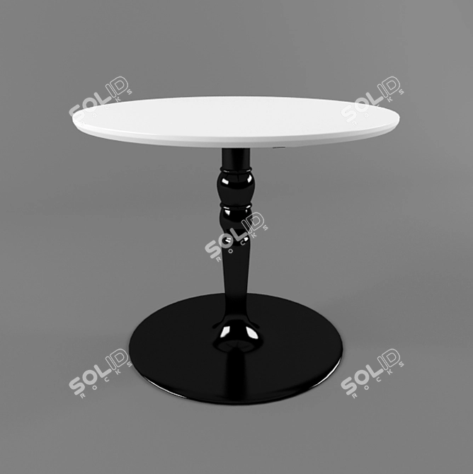 Elegant Calligaris Florance Table 3D model image 1