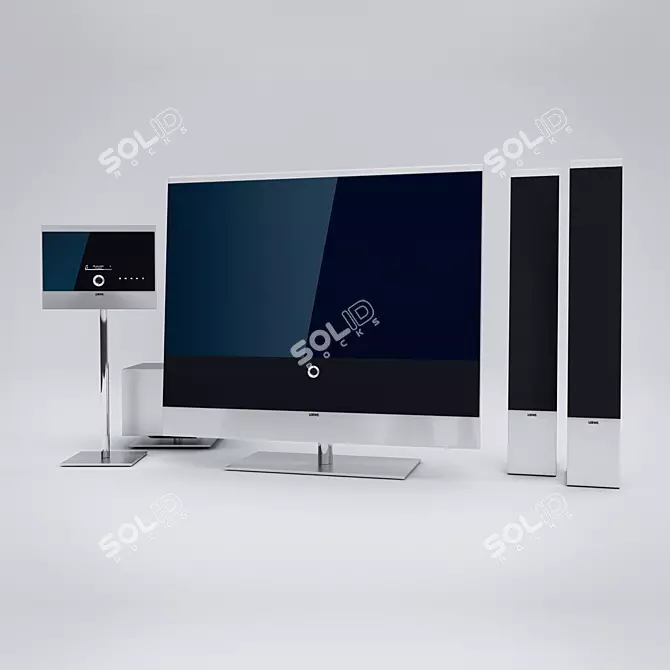 Loewe Reference 52: Brilliant Full HD 5.1 Home Theater 3D model image 1