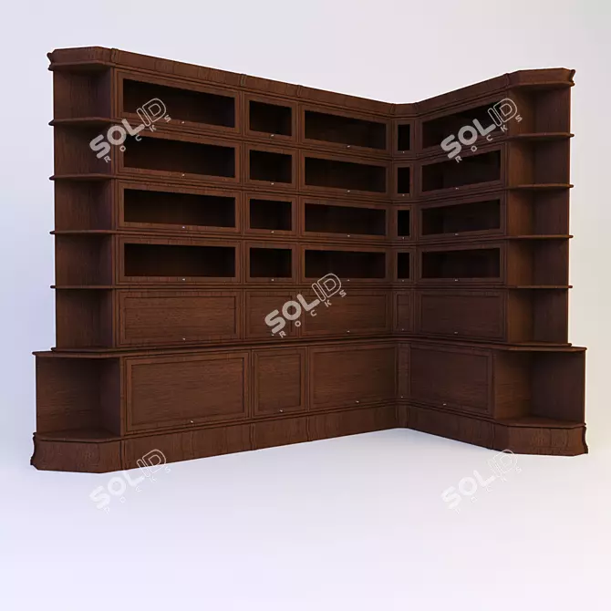 Modular Bjorkkvist Cabinet: 1720x3040x2500, Vray 2.10.01 3D model image 1