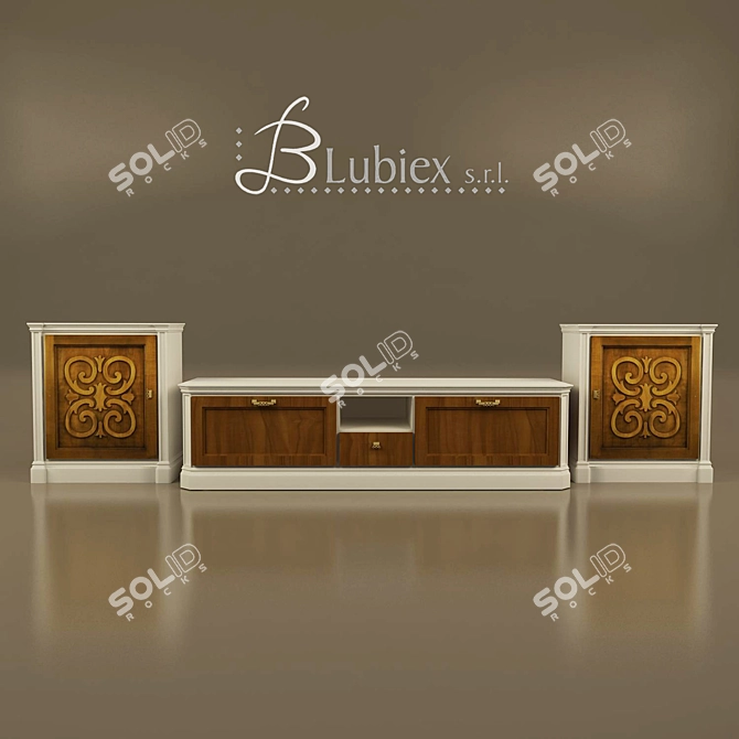 LUXE LUBIEX: Exquisite Elegance 3D model image 1