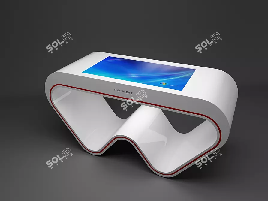 3D Max Interactive Table 3D model image 1