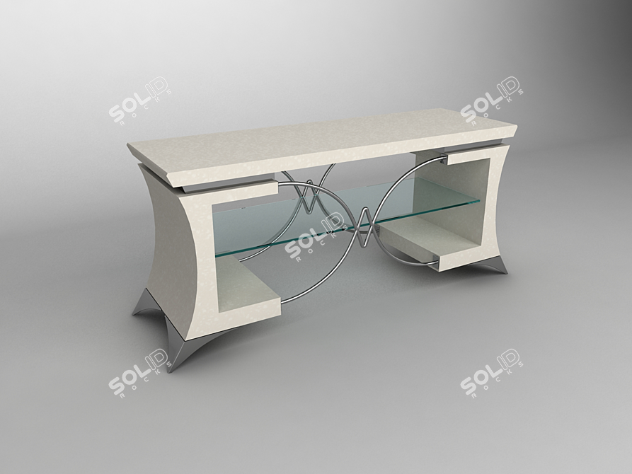 Modern 3D Coffee Table - Perfect for any space! 3D model image 1