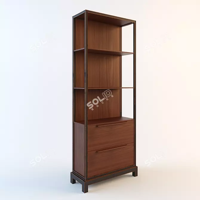 Sherrill Occasional Cabinet 3D model image 1