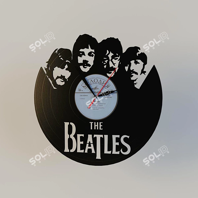 Fab Four Wrist Band 3D model image 1