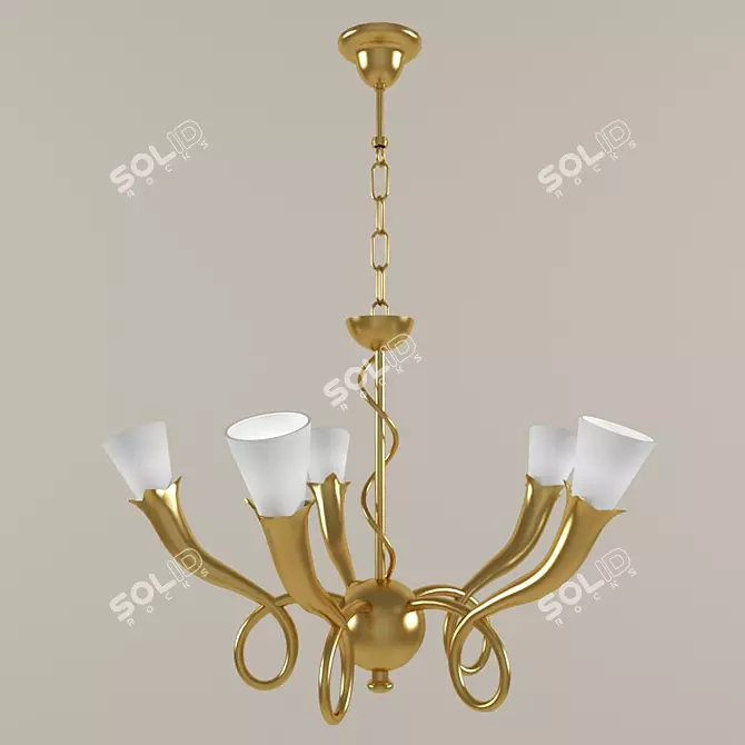 Possoni Fuori dal Tempo Chandelier 3D model image 1