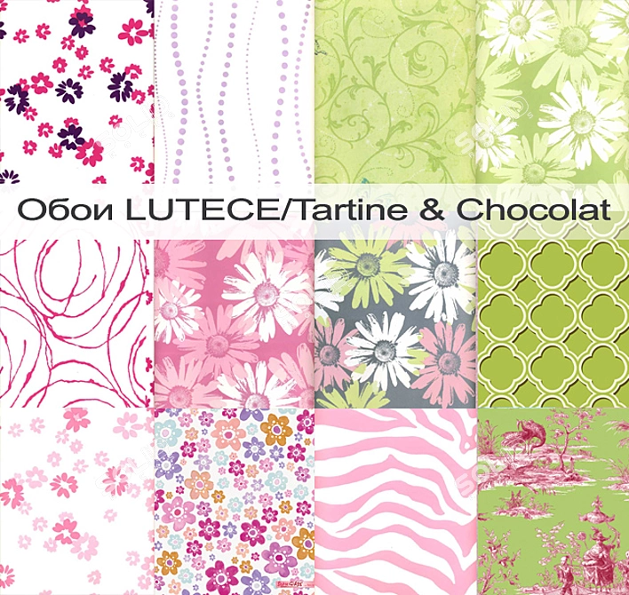 Product Description (Russian): Обои (Wallpapers)

Translation: Wallpapers

Supposed Title: Stunning Wallpapers 3D model image 1