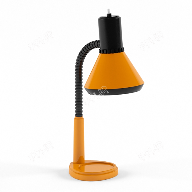 Title: Sleek Modern Desk Lamp 3D model image 1