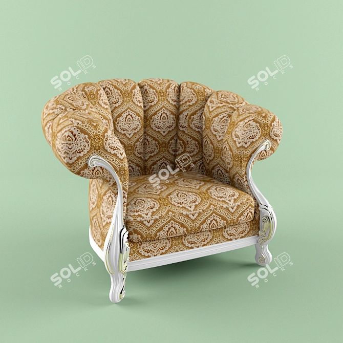 Elegant FRATELLI RADICE Chair 3D model image 1