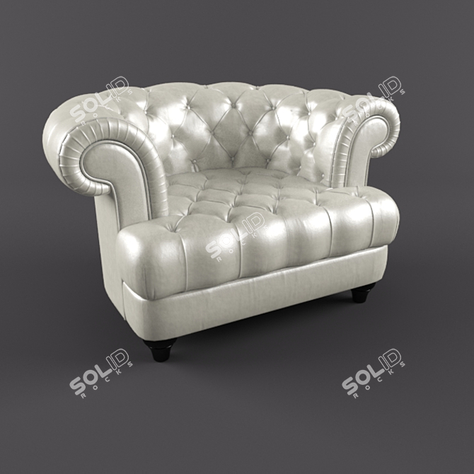 Elegant Lisette Art by Cappellini 3D model image 1