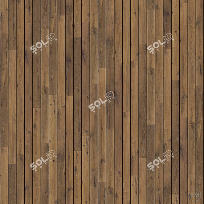 Lagune Laminate Flooring: Quick-Step's Charming Coastal Elegance 3D model image 1