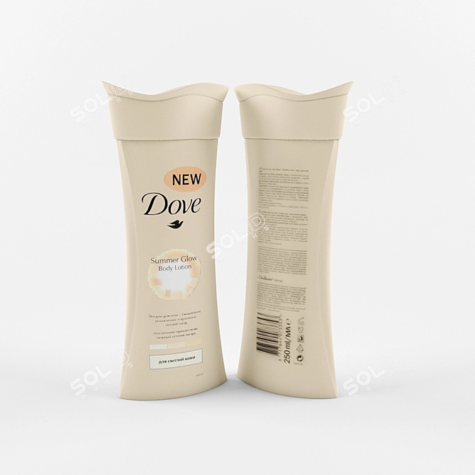 Bronze your skin with Dove Summer Glow 3D model image 1