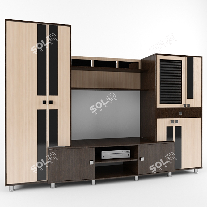 Modern Furniture Collection 3D model image 1