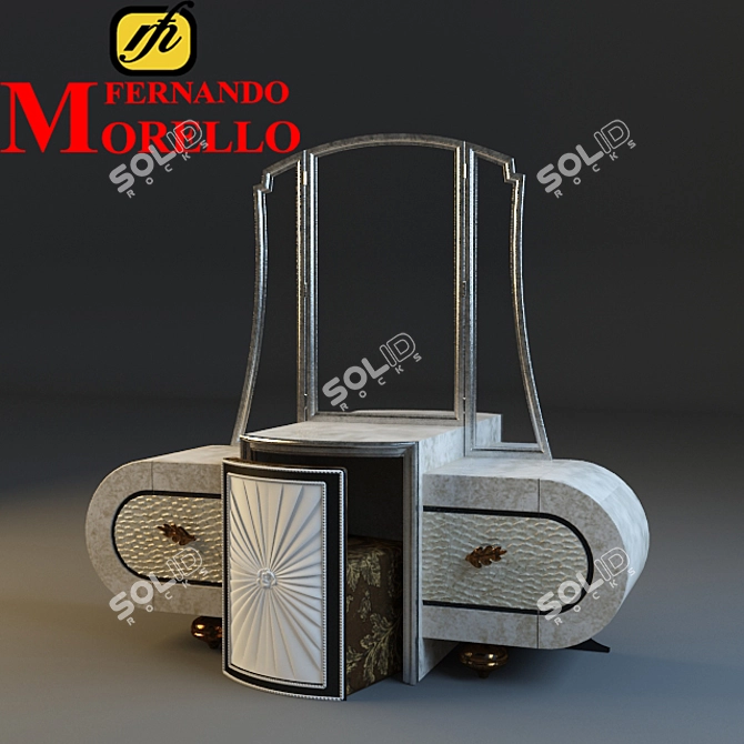 Luxury Perfume Table - Fernando Morello 3D model image 1