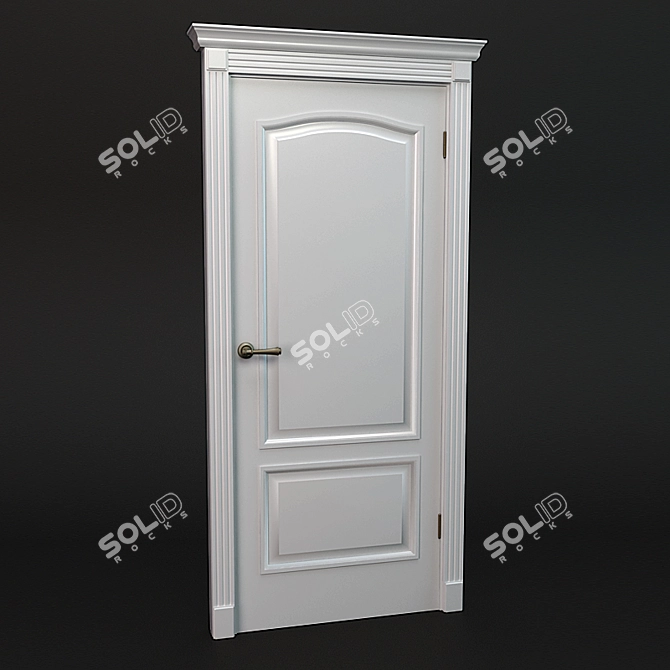  Elegant Venezia 10V Interior Doors 3D model image 1