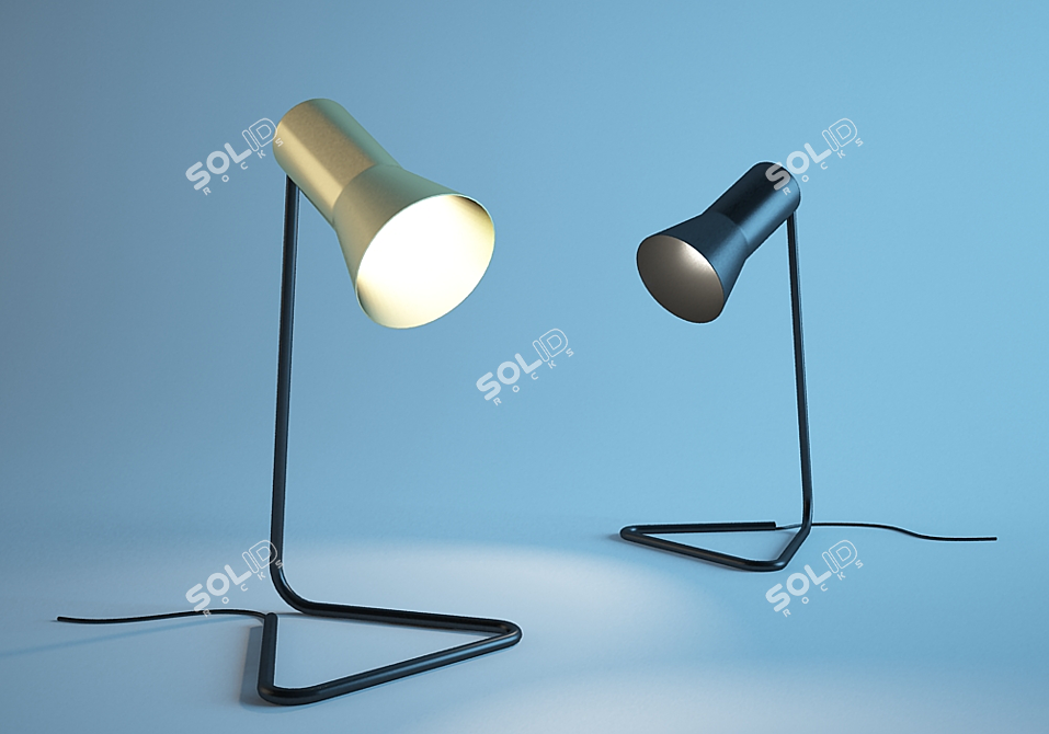 Elegant Desk Lamp: Ross Gardam 3D model image 1