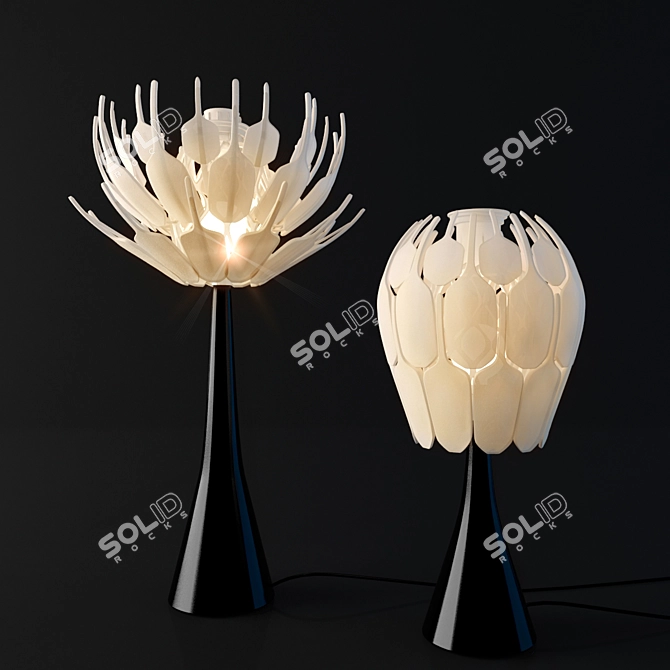 Blooming Light by Patrick Jouin 3D model image 1