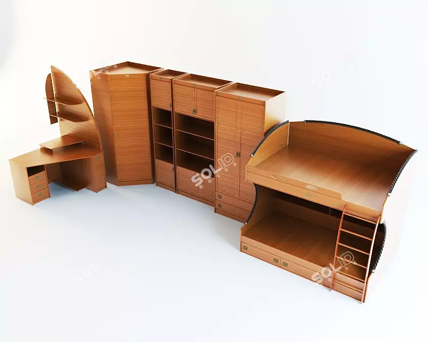 Child's Flint Furniture - Stylish and Functional 3D model image 1