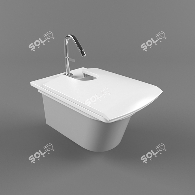 Jacob Delafon Stillness: Serene Elegance 3D model image 1