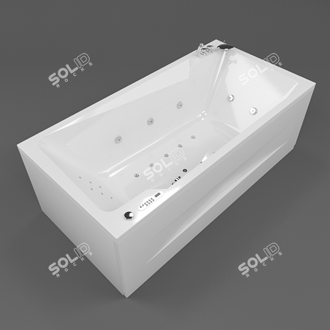 Kolpa-san NORMA 190: Sleek and Spacious 3D model image 1