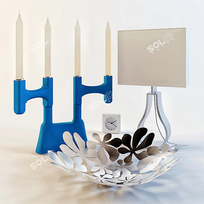 Space-Saving Furniture by IKEA 3D model image 1