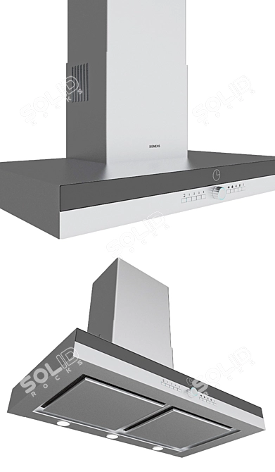 Siemens IQ-700 LC958BB90B: Smart Efficiency Cooktop 3D model image 1