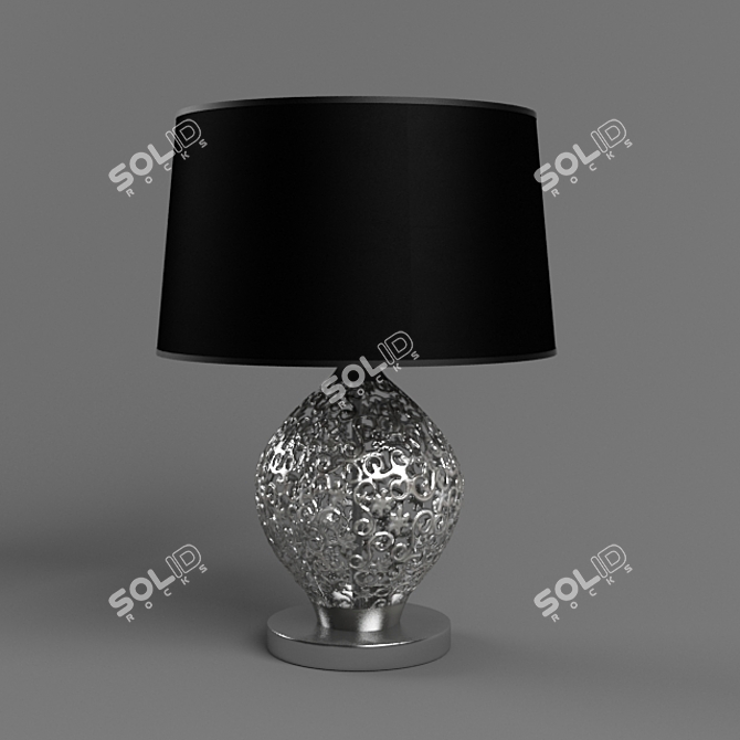 Elegant Romance Pendant Light 3D model image 1