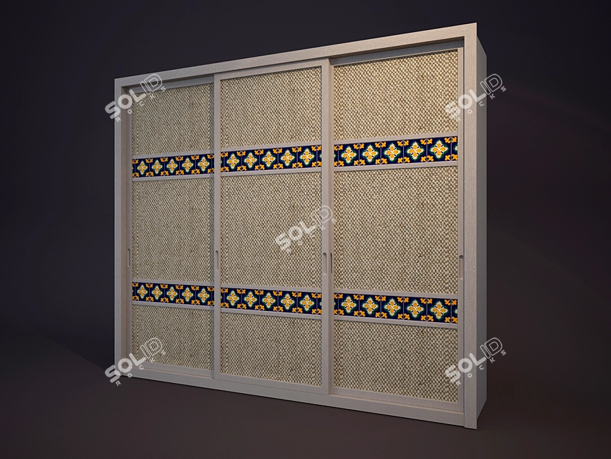 Elegant Closet Solution 3D model image 1