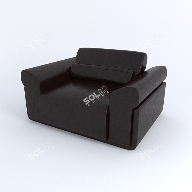 POLOdivani Mantegna Chair: 105x108xh82 (cod. 006) 3D model image 1