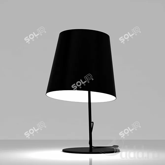 Elegant Fambuena Excentrica M Lamp 3D model image 1