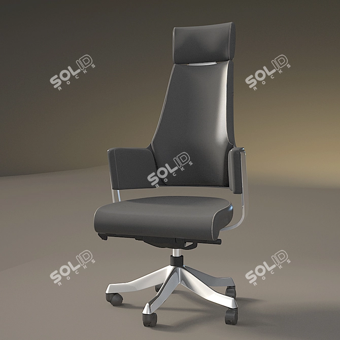 Executive Comfort Chair 3D model image 1