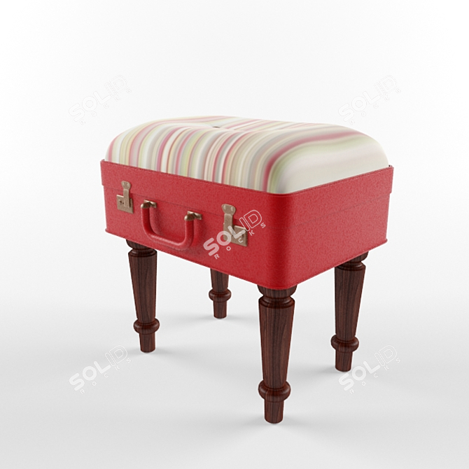 Portable Seating: Banquette on the Go 3D model image 1