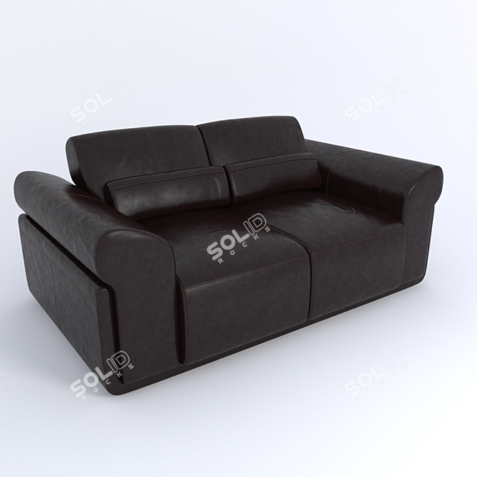 Elegant Mantegna Sofa | POLOdivani 3D model image 1