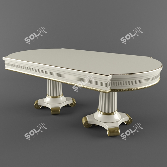 ARCA Dining Table 3D model image 1