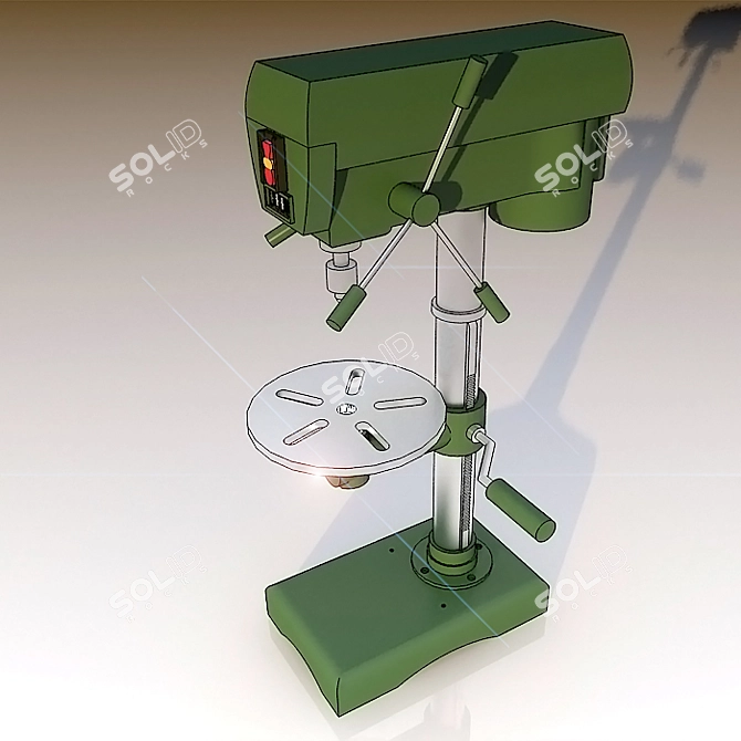 PowerMax Drill Press 3D model image 1