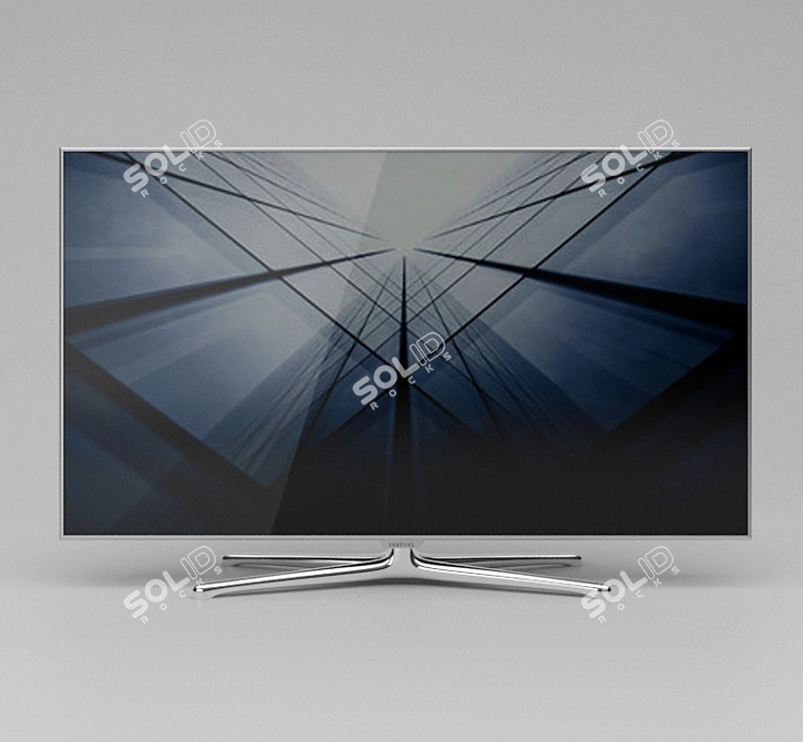 Sophisticated Samsung Smart TV 3D model image 1