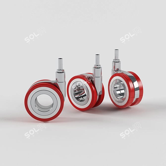 Smooth Roll: KOO Wheel 3D model image 1