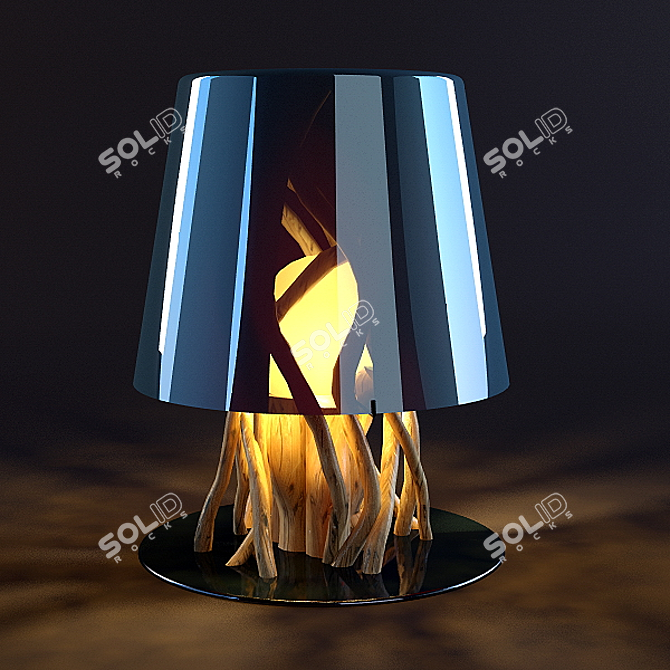 KIINAU, BLEU NATURE Table Lamp 3D model image 1