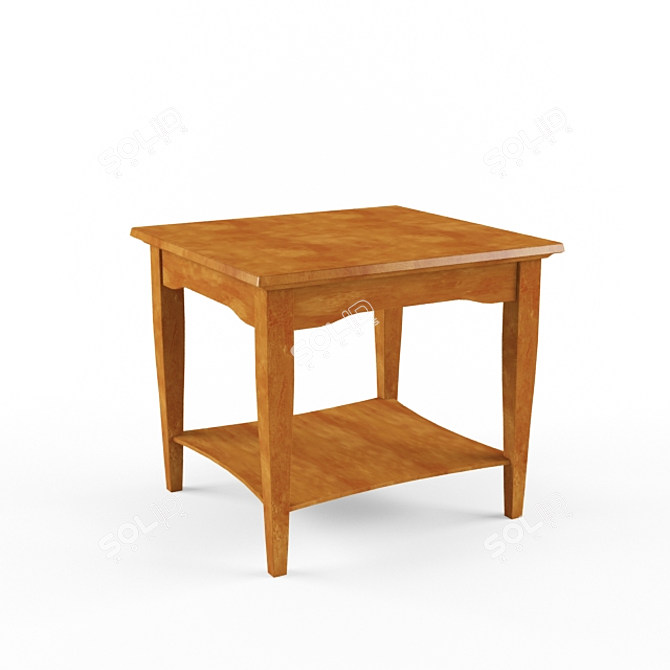 Cinnamon Hill End Table 3D model image 1