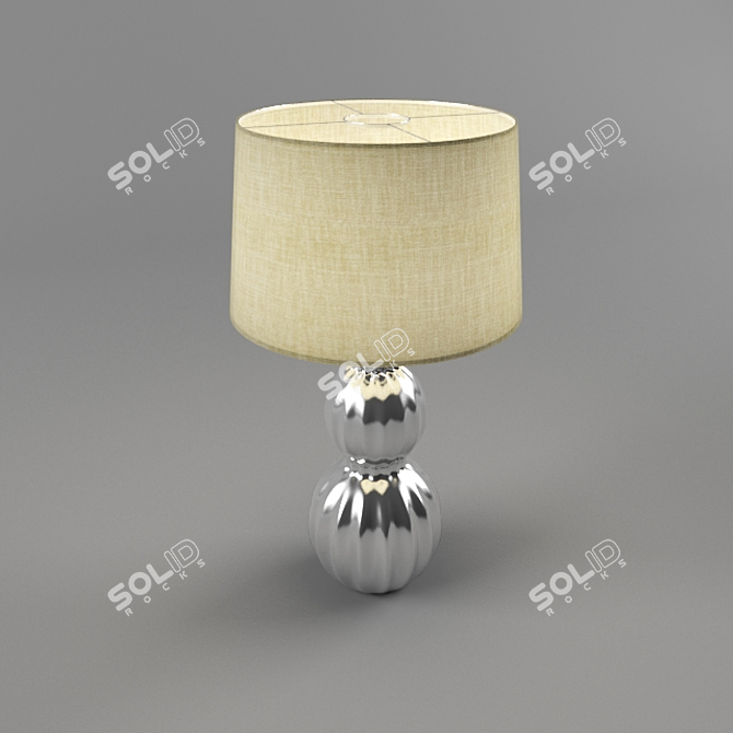 Vaughan Table Lamp: Exquisite Craftsmanship 3D model image 1