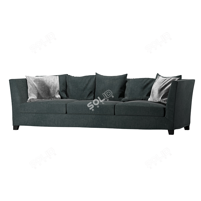 Furman Victoria Sofa: Timeless Elegance 3D model image 1