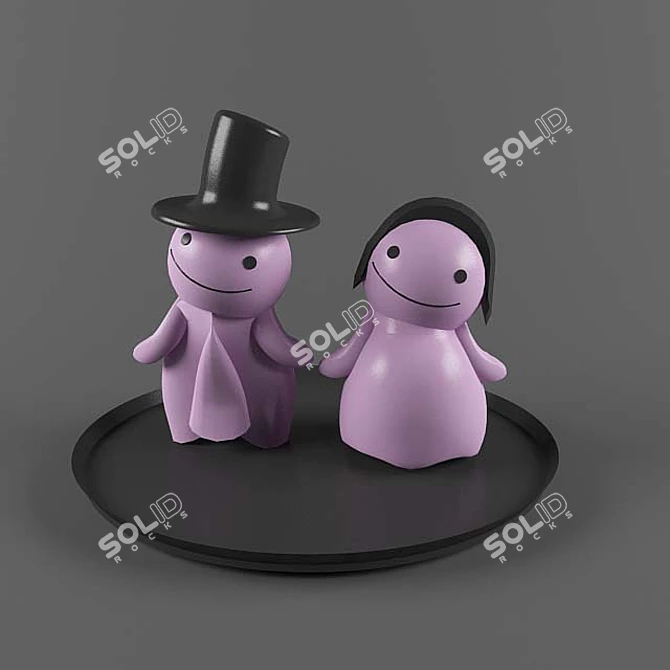 Pretty in Pink: Playful Toys 3D model image 1