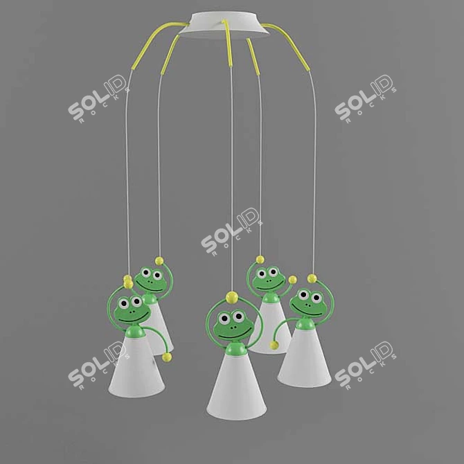 Wonderland Glow Pendant Mv-Light 3D model image 1