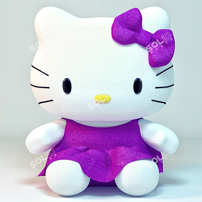 Meowtastic Kitty Cat Toy 3D model image 1