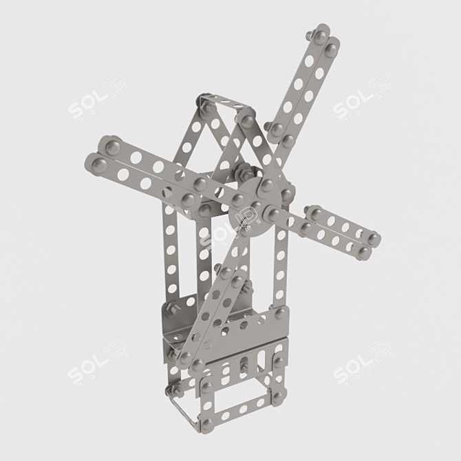 Iron Mill: Kids' Creative Construction 3D model image 1